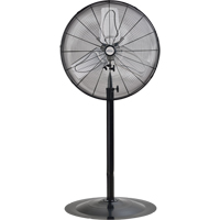 Non-Oscillating Pedestal Fan, Heavy-Duty, 2 Speed, 24" Diameter Sidevic Inc.