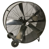 Heavy-Duty Fixed Belt Drive Drum Fan, Industrial, 2 Speed, 42" Diameter Sidevic Inc.