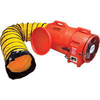 ALLEGRO INDUSTRIES Blower with Canister & Ducting, 1 HP, 1842 CFM Sidevic Inc.