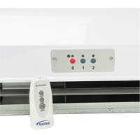 Rideau d'air avec t&eacute;l&eacute;commande, 2 vitesses Sidevic Inc.