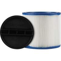 Filtre pour aspirateur pour d&eacute;bris secs/humides CleanStream Gore, Cartouche/Hepa, Pour 5 gal. US Sidevic Inc.