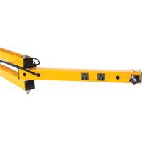 180 Double Locking Arm with 2 Receptacles Sidevic Inc.