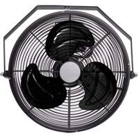 Industrial Workstation Fan, Industrial, 3 Speed, 12" Diameter Sidevic Inc.
