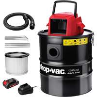 Cordless Ash Vacuum, 20 V, 5 gal. Capacity Sidevic Inc.