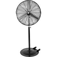 Non-Oscillating Pedestal Fan with Casters, Industrial, 3 Speed, 30" Diameter Sidevic Inc.