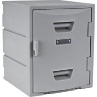 Locker, 15" x 15" x 18", Grey, Assembled Sidevic Inc.