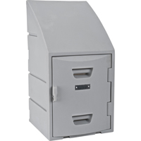 Locker, 15" x 15" x 31", Grey, Assembled Sidevic Inc.