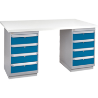 Pre-Designed Workbench, 72" W x 30" D x 34" H, 2500 lbs. Capacity Sidevic Inc.