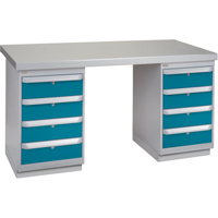 Pre-Designed Workbench, 72" W x 30" D x 34" H, 2500 lbs. Capacity Sidevic Inc.
