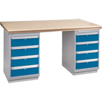 Pre-Designed Workbench, 72" W x 36" D x 34" H, 2500 lbs. Capacity Sidevic Inc.