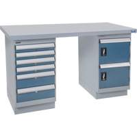 Workbench, 60" W x 36" D x 34" H, 2500 lbs. Capacity Sidevic Inc.
