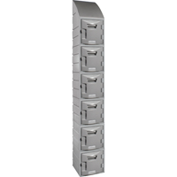 Locker, 12" x 15" x 12", Grey, Assembled Sidevic Inc.