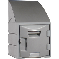 Locker, 12" x 15" x 25", Grey, Assembled Sidevic Inc.