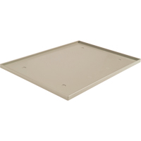 Locker Base Insert, Fits Locker Size 12" x 18", Beige, Plastic Sidevic Inc.