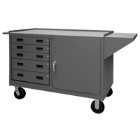 Armoire d'&eacute;tabli mobile, Acier Surface Sidevic Inc.