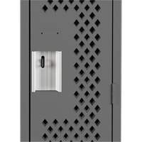 Casiers Clean Line, 12" x 15" x 72", Acier, Charbon, Rivet (assembl&eacute;), Perfor&eacute; Sidevic Inc.