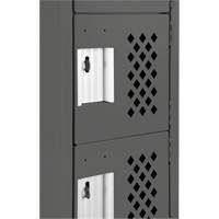 Petits casiers &eacute;conomiques assembl&eacute;s et perfor&eacute;s Clean Line, 6 niveaux, 18" x 72" x 12", Acier Sidevic Inc.