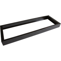 Base encastr&eacute;e pour casiers robustes enti&egrave;rement soud&eacute;e Concorde, 4 Blocs, 4" lo x 48" la x 17" p, Noir, Acier Sidevic Inc.