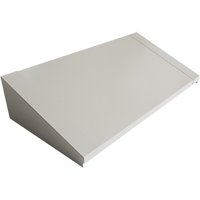 All-Welded Concorde - Heavy-Duty Lockers Sloping Top, 3 Bank, 18" D x 36" W x 6" H, Grey, Steel Sidevic Inc.
