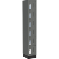 Casiers robustes Concorde, 6 niveaux, 12" x 18" x 76", Acier, Charbon, Soud&eacute; (assembl&eacute;) Sidevic Inc.