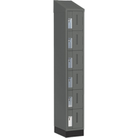 Casiers robustes Concorde, 6 niveaux, 12" x 18" x 82", Acier, Charbon, Soud&eacute; (assembl&eacute;) Sidevic Inc.