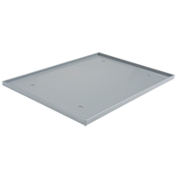 Locker Base Insert, Fits Locker Size 12" x 18", Dark Grey, Plastic Sidevic Inc.