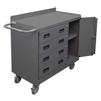 Armoire d'&eacute;tabli mobile, Acier Surface Sidevic Inc.