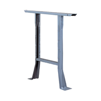 Flared Workbench Leg, Steel, 30" D x 28" H, Single Sidevic Inc.
