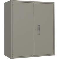 Armoire de rangement Lo-Boy, Acier, 2 Tablettes, 40" h x 36" la x 18" P, Gris Sidevic Inc.