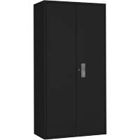 Armoire garde-robe, Acier, 36" la x 18" p x 72" h, Noir Sidevic Inc.