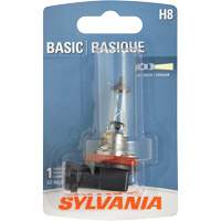 Ampoule de base pour feu avant H8, Halog&egrave;ne, 35 W, Blanc cass&eacute; Sidevic Inc.