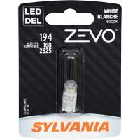 195 Mini-ampoule automobile Zevo, DEL, 0,7 W, Blanc Sidevic Inc.