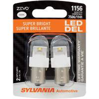 1156 Mini-ampoule automobile Zevo, DEL, 1,7 W, Blanc Sidevic Inc.
