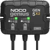 Chargeur de batterie embarqu&eacute; &agrave; 2 sorties de 10 amp&egrave;res Gen5X2 Genius Sidevic Inc.