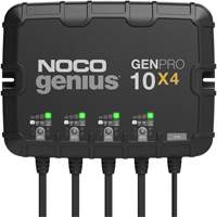 Chargeur de batterie embarqu&eacute; &agrave; 4 sorties de 40 amp&egrave;res GenPro10X4 Genius Sidevic Inc.