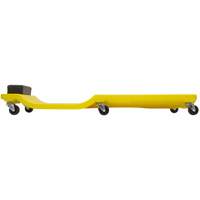 Sommier jaune &agrave; profil bas, en plastique robuste Sidevic Inc.