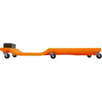 Sommier orange n&eacute;on &agrave; profil bas, en plastique robuste Sidevic Inc.