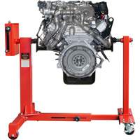 75:1 Gear-Driven Engine Stand, 1 tons Capacity, 42" H Sidevic Inc.
