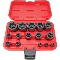 EP "Star" Plus Socket Set, 15 Pieces, 1/4"/3/8"/1/2" Drive Size Sidevic Inc.