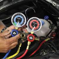 R1234Yf 2-Way Piston Valve Manifold Gauge Set Sidevic Inc.