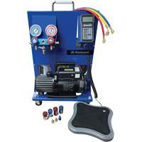 Dual R134A/R1234Yf Single-Stage Portable Electronic Charging Station Sidevic Inc.