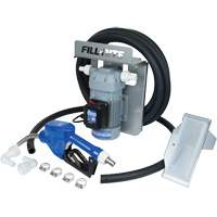Pompe de transfert de fluide d'&eacute;chappement diesel (DEF) 115 V CA avec support pour cuve GRV et pistolet Sidevic Inc.