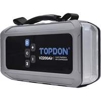 V2200Air 2-in-1 2200 Peak Amp Jump Starter & Tire Inflator Sidevic Inc.