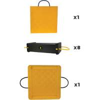 10-Piece CribLok Composite Cribbing System Kit Sidevic Inc.