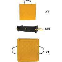 20-Piece CribLok Composite Cribbing System Kit Sidevic Inc.