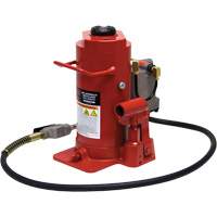 Cric-bouteille hydraulique de hauteur standard, 20 tonne(s), Air comprim&eacute;/hydraulique, 20-1/2" Hauteur &eacute;lev&eacute;e Sidevic Inc.