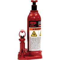 Professional Hydraulic Bottle Jack, 2 Ton(s), 14-1/2" Raised Height Sidevic Inc.