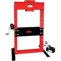 Air/Hydraulic Pump Operated Shop Press, 50 tons Capacity Sidevic Inc.