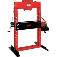 Electro/Hydraulic Pump Operated Shop Press, 50 tons Capacity Sidevic Inc.