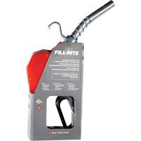 Pistolet de distribution automatique rouge pour essence Sidevic Inc.